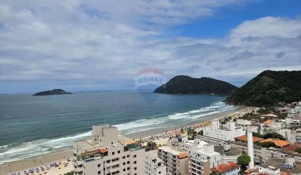 Apartamento à venda Guarujá - 3 dormitórios - varanda gourmet - vista para o mar