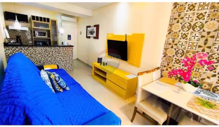 Apartamento 1 Dormitório com Suíte a venda Pitangueira Guarujá