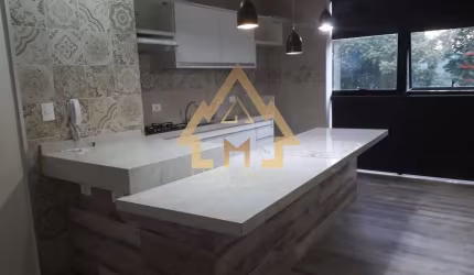 Apartamento para Locação em Atibaia, Vila Salles, 1 dormitório, 1 suíte, 3 banheiros, 1 vaga