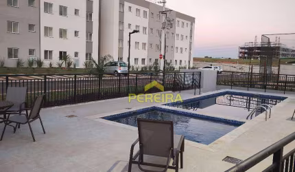 Apartamento com 2 dormitórios, 44 m² - venda por R$ 235.000,00 ou aluguel por R$ 1.400,00/mês - Parque Orestes Ôngaro - Hortolândia/SP