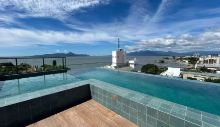 Apartamento com 1 quarto à venda na Rua Marques de Carvalho, 186, Coqueiros, Florianópolis por R$ 630.000
