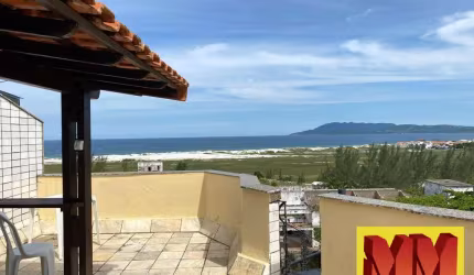 Cobertura tríplex vista mar no Braga em Cabo Frio