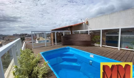 Cobertura Duplex no Bairro Vila Nova com linda vista para o Morro da Guia