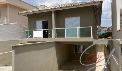 Casa Sobrado Novo, 119 m2, 3 dormitórios, Jardim Rio das Pedras, Cotia
