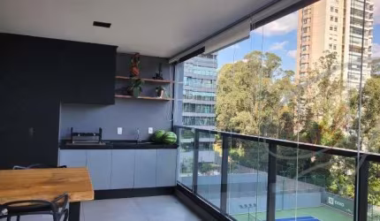 Apartamento 153 M² na Vila São Francisco-Osasco/SP Condom.Garden, 4 suites,1 escritorio, vista permanente ao verde do campo golfe