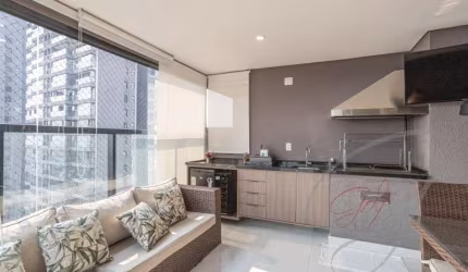 Apartamento de Luxo na Vila São Francisco: 3 quartos, 3 suítes, 2 salas, 4 banheiros, 4 vagas de garagem e 150m² de área. Venha Conferir!