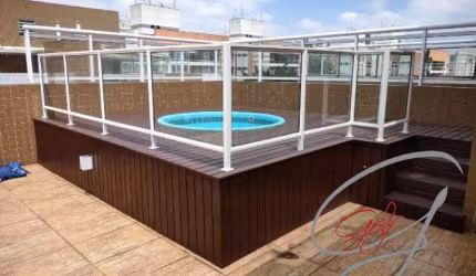 COBERTURA DUPLEX, VILA SÃO FRANCISCO, 03 SUÍTES, 03 VAGAS, ÁREA DE LAZER COMPLETA