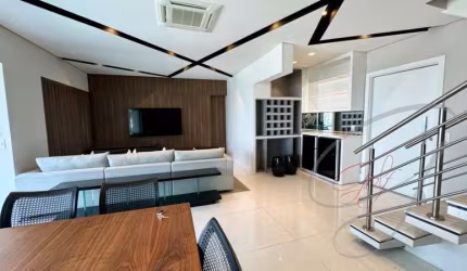 Cobertura de Luxo na Vila São Francisco: 3 quartos, 3 suítes, 3 salas, 5 banheiros, 3 vagas de garagem, 238m². Imperdível!
