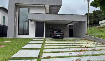 Imperdível: Casa em Condomínio de Luxo na Chácara Remanso, Vargem Grande Paulista-SP, 3 quartos, 3 suítes, 3 salas, 5 banheiros, 4 vagas, 256,49 m²!