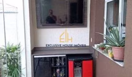 Apartamento para venda possui 94 m² com 2 dormitórios na Vila Curuçá - Santo André - SP