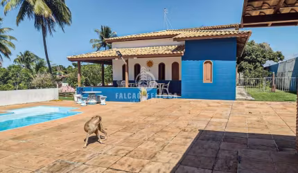 Sítio para Venda em Camaçari, Barra do Jacuípe (Monte Gordo), 8 dormitórios, 3 suítes, 4 banheiros, 5 vagas