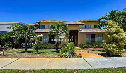Casa para Venda em Camaçari, Busca Vida (Abrantes), 4 dormitórios, 4 suítes, 2 banheiros, 4 vagas
