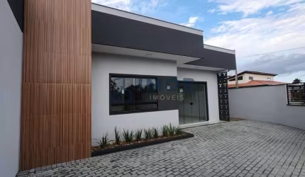 Casa geminada de esquina, bairro Escolinha - Guaramirim