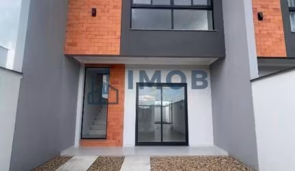 Casa Geminada com 1 suíte + 2 quartos, Escolinha - Guaramirim