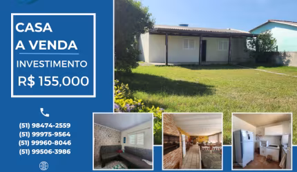 Casa lindíssima, a 02 quadras do mar, com um amplo terreno, de 15 x 30. A casa é uma oportunidade para quem quer vir morar. Proximo da Casa das Cucas e do Mercado Poko preço. Ideal para moradia