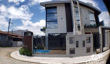 Sobrado com 2 dormitórios à venda, 78 m² por R$ 597.624,28 - Itacolomi - Balneário Piçarras/SC