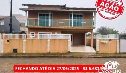 Sobrado com 3 dormitórios para alugar, 240 m² por R$ 7.425,00/mês - Itajuba - Barra Velha/SC