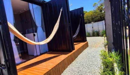 Kitnet MOBILIADA com 1 dormitório para alugar, 15 m² por R$ 1915/mês - Itacolomi - Balneário Piçarras/SC
