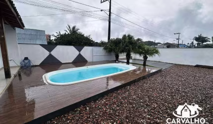 Casa com 3 dormitórios para alugar, 170 m² por R$ 5.500/mês incluso IPTU, taxa de lixo e garantia locatícia - Itacolomi - Balneário Piçarras/SC