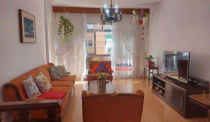 Apartamento com 3 dormitórios à venda, 176 m² por R$ 848.000,00 - Ponta da Praia - Santos/SP