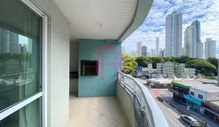Apartamento, 02 dormitórios, mobiliado para locação anual em BC