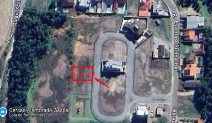 Terreno à venda, 360 m² - Santa Terezinha - Gaspar/SC