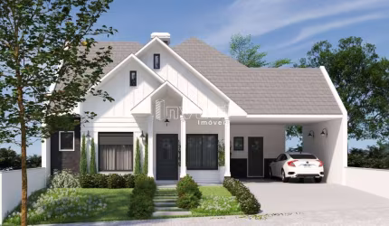 Casa em construção no bairro country em Santa Cruz do Sul.