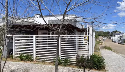 CASA GEMINADO DE ESQUINA MOBILIADO 02 DORMITÓRIOS NO BAIRRO JOÃO ALVES EM SANTA