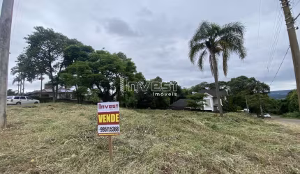 Terreno de esquina à venda no Jardim Europa em Santa Cruz do Sul