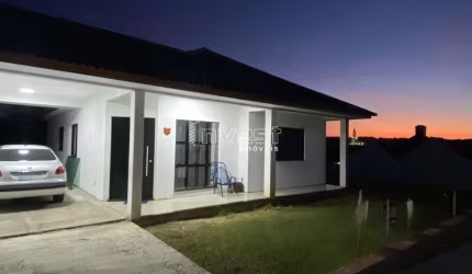 CASA SEMINOVA 131M2 COM 03 DORMITÓRIOS 1 SUITE LINHA SANTA CRUZ EM SANTA CRUZ DO