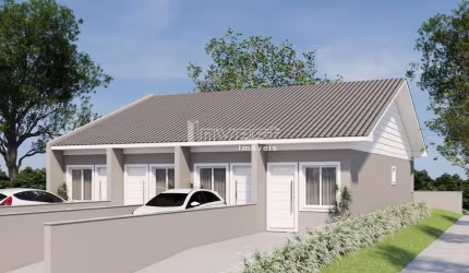 Geminados em construção no bairro João Alves em Santa Cruz do Sul-RS