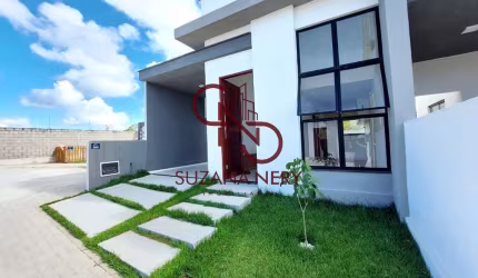 CASA COM 2 QUARTOS EM CONDOMÍNIO-PARNAMIRIM