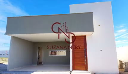 CASA COM 3 QUARTOS NO CONDOMÍNIO ECOVILLE 2 EM PARNAMIRIM