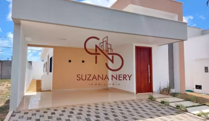 CASA COM 3 QUARTOS NO CONDOMÍNIO ECOVILLE 2 EM PARNAMIRIM