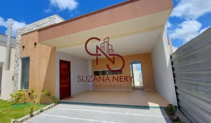 CASA 3 QUARTOS NO CONDOMÍNIO ECOVILLE 2 EM PARNAMIRIM