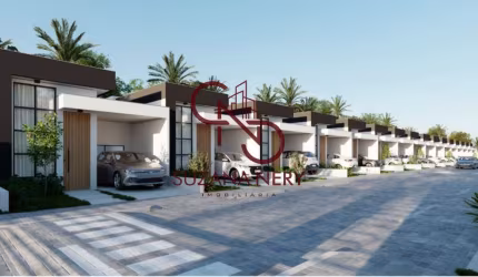CASA COM 2 QUARTOS EM CONDOMINIO FECHADO - PARNAMIRIM