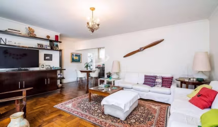 Apartamento,137,4m², 3 quartos, 1 vaga, Edificio Camapua, Vila Nova Conceição-SP