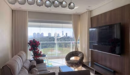 Apartamento à Venda,110m², 3 Quartos, 1 Suíte, 3 Vagas, 2 Sacadas, Varanda Gourmet, Frente para o Parque Ceret. Jardim Anália Franco. SP.