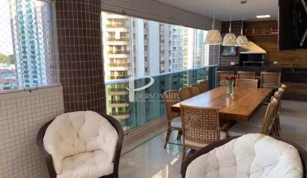 Apartamento à Venda no Edifício Porto Real, com 184m² 03 Suítes, Varanda Gourmet e 04 Vagas De Garagem. Jardim Anália Franco - São Paulo - SP.