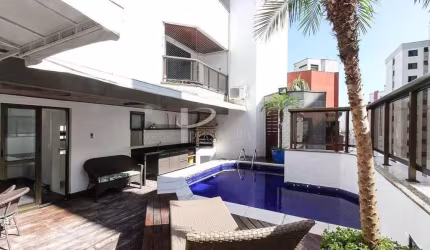 Belíssima Cobertura para Venda e Locação no Edifício Maison Euroville com 330m² na Rua Marechal Barb
