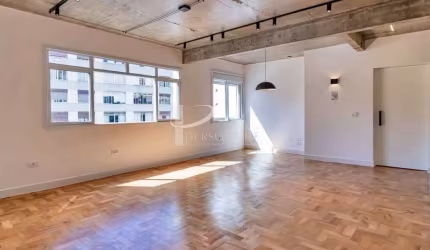 Apartamento, 100 m2, reformado e modernizado, 2 suítes, sem vaga, para venda, Higienópolis.