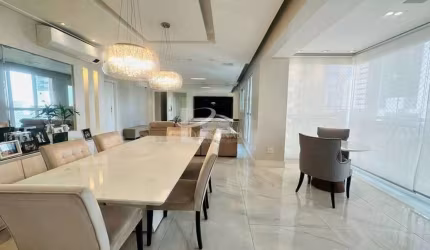 Apartamento à Venda no Jardim Anália Franco, alto padrão, 176 m², 3 suítes, sacada gourmet, 4 vagas.