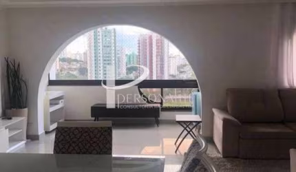 Apartamento com 3 Quartos, 4 Banheiros e 3 Vagas de Garagem à Venda, 135 m². Edifício Rhodes. Jardim Anália Franco. SP.