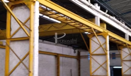 Espetacular Galpão 1.800m2 c/ 2 Pontes Rolantes 6 T Pé Direito 7,5 M Escritório, Refeitório, à venda