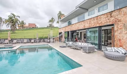 Casa Cond. Fazenda Dona Carolina, 1.200 m2, 7 suítes, 2 vagas, para venda, Itatiba - SP.