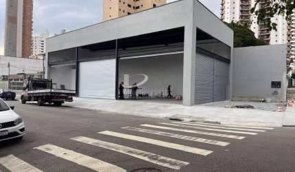 Salão comercial de esquina, 220 m2, pé direito 7 m, fachada ativa, para locação, Jardim Anália Franco.