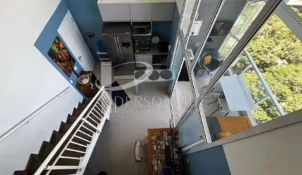 Apartamento mobiliado, duplex, 61 m2, 2 dormitórios, 1 suíte, 2 vagas, para venda, Cond. Must, Jardim São Paulo.
