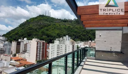 Cobertura 4 quartos, 2 suítes, 1 master, terraço com espaço gourmet, 4 vagas. Alto padrão com lazer. Localização nobre. Em fase de acabamento! Última!