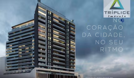 Studio com varanda gourmet e mais de 15 itens de lazer e comodidades no rooftop. Alto padrão no melhor quarteirão do Centro da cidade. Oportunidade!