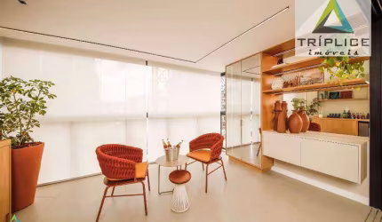 Apartamento 3 quartos com suíte, sala com varanda gourmet, 3 vagas, de frente na melhor localização do bairro Santa Helena. Alto padrão!